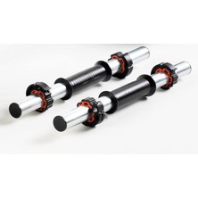 Aesco Ecgspor 2 Adet 45 cm Krom Dambıl Barı+ 4 Adet Özel Sıkıştırma Aparatı