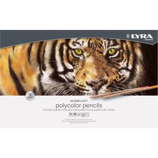 Aesco Lyra Rembrandt Polycolor Kuruboya, 36'lı Metal Kutu