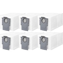Die Grup Qrevo S/qrevo Maxv/qrevo Pro/qrevo C/qrevo L/qrevo S/qrevo Curv/qrevo Master/qrevo Maxv/qrevo Plus/qrevo Slim Toz Çöp Torbası Yedek Parça Aksesuarı Seti-6 Adet