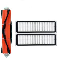 Die Grup Ozemtek Vacuum Mop 1c ile 2 C Vacuum Mop Pro 2+ 3D ile Uyumlu 1 Adet Ana Fırça 2 Adet Hepa Filtre Yedek Parça Seti