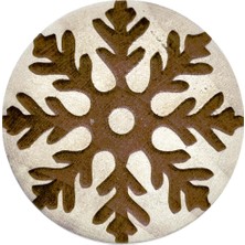 Die Grup Ave Home Ahşap Mobilya Kulp 3.8 cm Kar Tanesi Desenli Çekmece Kulpu