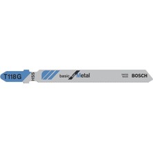 Aesco Bosch Professional Accessories 5 Adet Dekupaj Testeresi Bıçağı, Gri