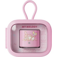 Die Grup Sanrio Lisanslı My Melody Taşınabilir Metal Kablosuz Hoparlör