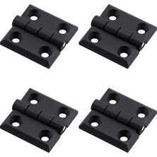 Aesco Plastik 50X50 mm 2 Adet Set Yaprak Menteşe Dayanıklı Dolap Çekmece Kapak ve Mobilya Menteşe