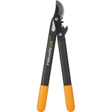 Die Grup Fiskars Powergear Iı Bypass Dişli Budama Makası, Taze Ahşap Için, Yapışmaz Kaplama, Sertleştirilmiş Hassas Çelik, Uzunluk: 46 Cm, Siyah/turuncu, L72, 1001555