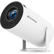 Die Grup Npo Fullhd ANDROID11 Bt5.0 Wifi5 120ANSI Lümen Ios/android Taşınabilir Akıllı LED Projeksiyon HY300 Plus