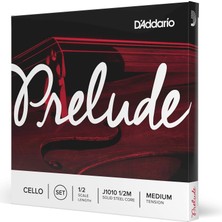 Aesco Daddario J1010 1/2m Cello Tel Seti, Prelude, 1/2 Scale, Medium Tension