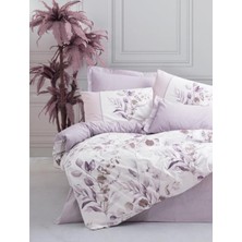 Die Grup Cotton Box Modeline Nevresim Takımı Çift Kişilik Nadia Lila
