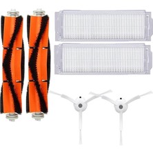 Die Grup Lin Grup Vacuum Mop 2 Pro (MJST1SHW) Robot Süpürge ile ile Uyumlu 6'lı Yedek Parça Seti