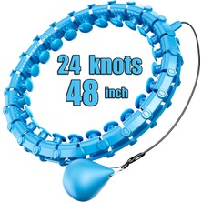 Aesco Dumoyi Yetişkinler Için Akıllı Ağırlıklı Hoop Kilo Kaybı, Infinity Fitness Hoop Artı Boyutu Kadınlar Için Akıllı Egzersiz Ekipmanları