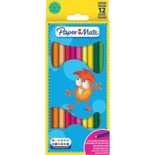 Aesco Paper Mate Kuru Boya Kalemi 12'li