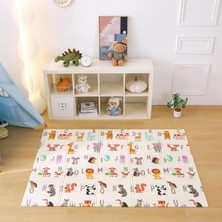 Die Grup Mooiebaby's Animal Alphabet Katlanabilir Oyun Matı Oyun Halısı 150 x 180 x 1 cm