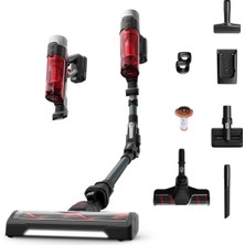 Die Grup Tefal TY2098WO X-Force Flex 9.60 Animal Care 100 Air Watt Kablosuz Şarjlı Dikey Süpürge