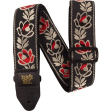 Aesco Ernie Ball Classic Jacquard Gitar/bass Askısı - Noble Rose