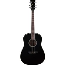 Aesco Ibanez Pf Serisi Akustik Gitar, 6 Telli - Siyah (PF15-BK)