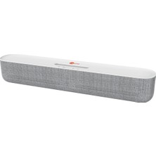 Die Grup Lecoo DS108 Kablosuz Bluetooth 10W Soundbar Taşınabilir Stereo Hoparlör Beyaz