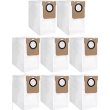 Die Grup 8 Adet H40 Vacuum Xiaomi ile Uyumlu Robot Süpürge Toz Çöp Torbası Yedek Seti