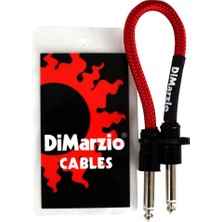 Aesco Dimarzio PC106RD 15 cm Kırmızı Pedal Ara Kablo