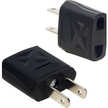 Aesco Kyrotech Avrupa Tipi Fiş Amerikan Japon Tipi Fişe Çevirici Adaptör, Ters Çevirici Seyahat Priz Dönüştürücü, Kompakt ve Dayanıklı Adaptör