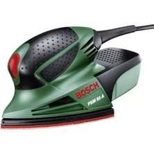 Aesco Bosch Home And Garden Çok Amaçlı Zımpara Psm 80 A, 3 Redwood Zımpara Kağıdı, Çanta (80 W, Titreşim Sayısı 20000 Dev/dak, Zımparalama Yüzeyi 104 Cm²)