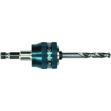 Aesco Bosch 2 x Expert Power Change Plus Merkezleme Matkabına Sahip Takma Aparatı (Metal Borular ve Profiller Için, Plastik, Çap 7,15 Mm, Profesyonel Aksesuar Matkap)