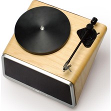 Die Grup Hym Originals Seed Retro Pikap Plakçalar Dahili Bluetooth Hoparlörlü 80W Rms Aux, Rca Çıkışlı All-In-One Hi-Fi Ses Sistemi, Meşe Ağacı