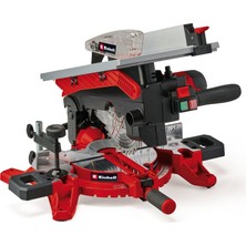 Aesco Einhell Tablalı Gönye Testere Te-Ms 216 T (1500 W, Max. 55 mm x 120 mm Kesme Derinliği/genişliği, Ø 216 mm Testere Bıçağı, Lazer, Masa Testere Fonksiyonu) - 4300335