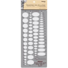 Aesco Pickett (Master Isometic Ellipse) - Master Isometric Ellipse Template (1266I)