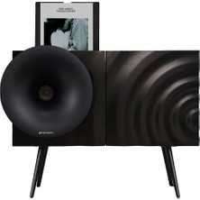 Die Grup Fennessy Kresling I7S Siyah Bluetooth Hoparlörlü 100W Hi-Fi Pikap, Plakçalar