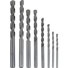 Aesco Beton Delme Matkap Ucu Set 8 'li Paket Betonarme Prekast Duvar Delme 3 4 5 6 7 8 9 10 mm Çap