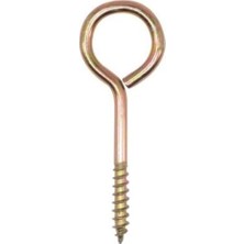 Aesco Piton Kapalı Metal Kanca, 19X70 Mm, Çelik Montaj Aparatı, 10 Adet