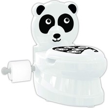 Die Grup Pilsan Panda Eğitici Lazımlık Educational Potty Tuvalet Siyah