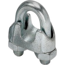 Aesco Halat Klemensi, Metal, 6 Mm, 5 Adet