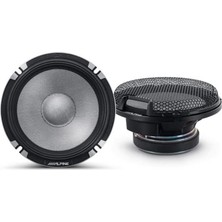 Die Grup Alpine R2-S652 16,5 cm (6.5”) R-Series Pro 2 Yollu Komponent Hoparlör, Hi-Res Audio, 100W Rms / 300W Peak, 4 Ohm, Profesyonel Ses Sistemi
