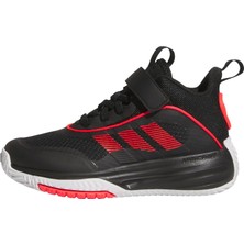 Aesco Adidas Ownthegame 3.0 K Unisex Çocuk Spor Ayakkabı Orta Bilekli (Futbol Dışı) Cblack/lucred/ftwwht 36 2/3