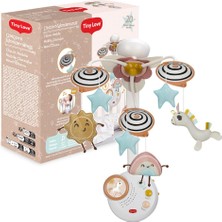 Die Grup Tiny Love Klasik Dönence, Bebek Karyolası Için Dönence, 0+ Ay, Araba Için Taşınabilir Müzik Dönencesi, Büyülü Peluş Bebek Bebekleri, 20 Dakika Sürekli Müzik, Tek Boynuzlu At Harikalar Diyarı