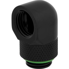 Die Grup Corsair Hydro x Series 90° Uç Adaptörü Döndürülebilir (Ikili Paket, G1/4 Inç Bspp Adaptör Dişlisi, Pirinç Üretim Dayanıklılık, Güvenli Dönme Mekanizması, Yüksek Akış Hızları Için Tasarlanmıştır) Siyah