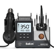 Aesco Bakon BK602 Pro Intelligent 2 In 1 Havya Istasyonu