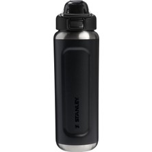 Aesco Stanley Wellspring Termos Su Şişesi 0.7 Litre - Siyah 2.0 | Paslanmaz Çelik