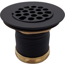 Aesco Westbrass Izgara Sepeti Stili Bar Lavabo Süzgeci, Mat Siyah, D2181-62