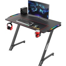 Die Grup Twisted Minds Z Design TM-Z-1060-RGB Karbon Fiber Rgb Gaming (Oyuncu) Masası