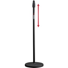 Die Grup Frameworks GFW-MIC-1000 Mikrofon Standı, 25 Cm, Yuvarlak Ayak