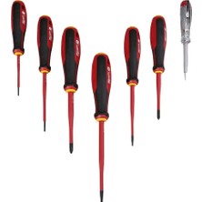 Aesco Milwaukee 4932478739 Tri-Lobe Vde Slim 7 Parçalık Tornavida Ph Seti