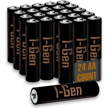 Die Grup I-Gen Ultra Alkalin Aa Kalem Pil Lr6 1.5V (24 Adet Aa Kalem Pil)