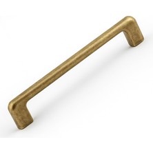 Aesco Ilıca Metal Kulp 128 mm 12.8 cm Antik Sarı Mobilya Çekmece Mutfak Dolabı Dolap Kulpları Kulbu Kulpu