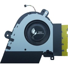 Die Grup Part Master Asus Rog Zephyrus M15 GU532LW Ile Uyumlu Cpu Fan Işlemci Fanı -12V-
