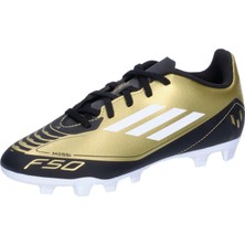 Aesco Adidas F50 Club Fxg J Messi Çocuk Çim Zemin Kramponu IG9319 Sarı 38,5