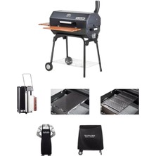 Die Grup Rehome Guruss CG075 Kömürlü Barbekü Mangal Tam Set
