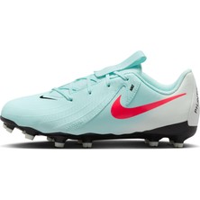 Aesco Nike Erkek Jr. Phantom Gx 2 Academy Spor Ayakkabısı, Mint Atomic Red Off Noir, 38.5 Eu