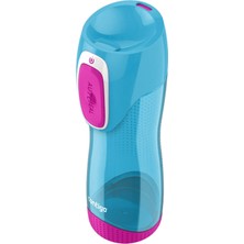 Aesco Contigo Swish Termal Mug, Mavi / Mor, 0.5 Lt